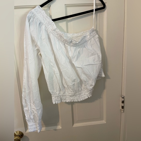 Free People Annabelle One Shoulder Blouse - Picture 3 of 6